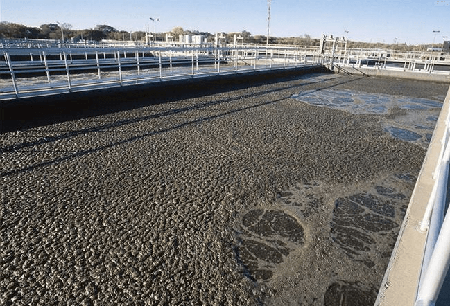 (圖:生化水處理泡沫場(chǎng)景)